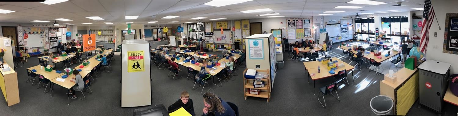 Multiple classrooms at Dry Creek 